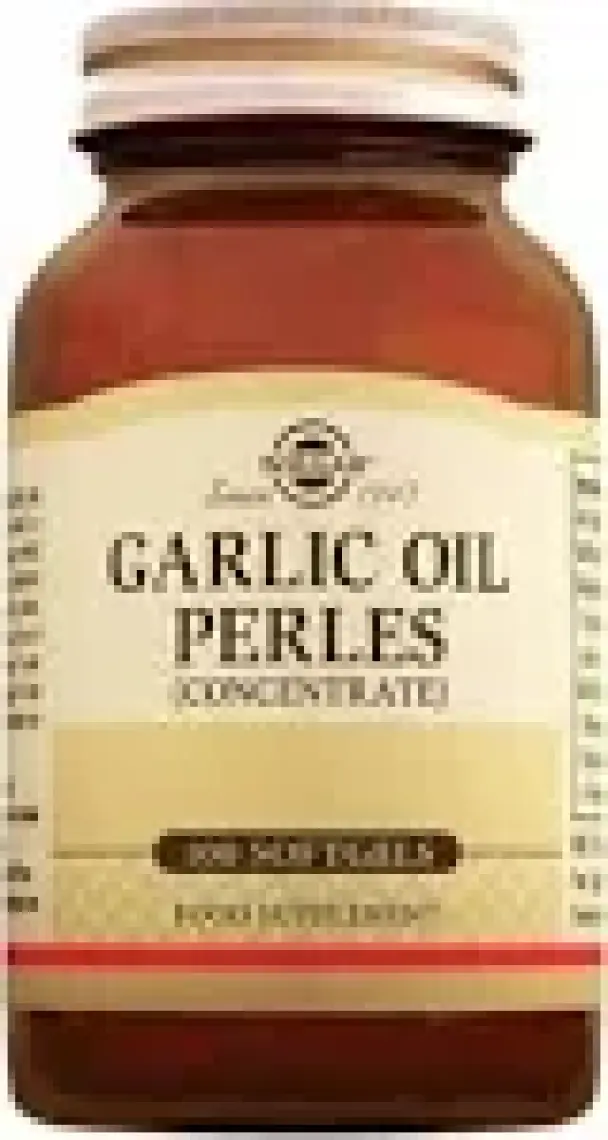 Solgar Garlic Oil Perles 100 Kapsül