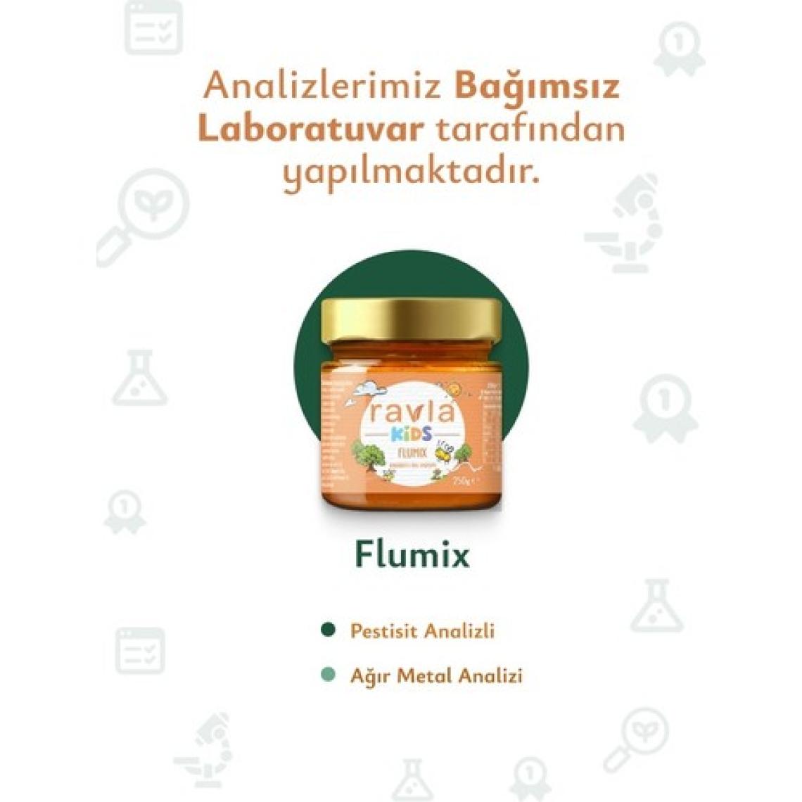 Ravla Kids Flumix Baharatlı Bal Karışımı - 250g