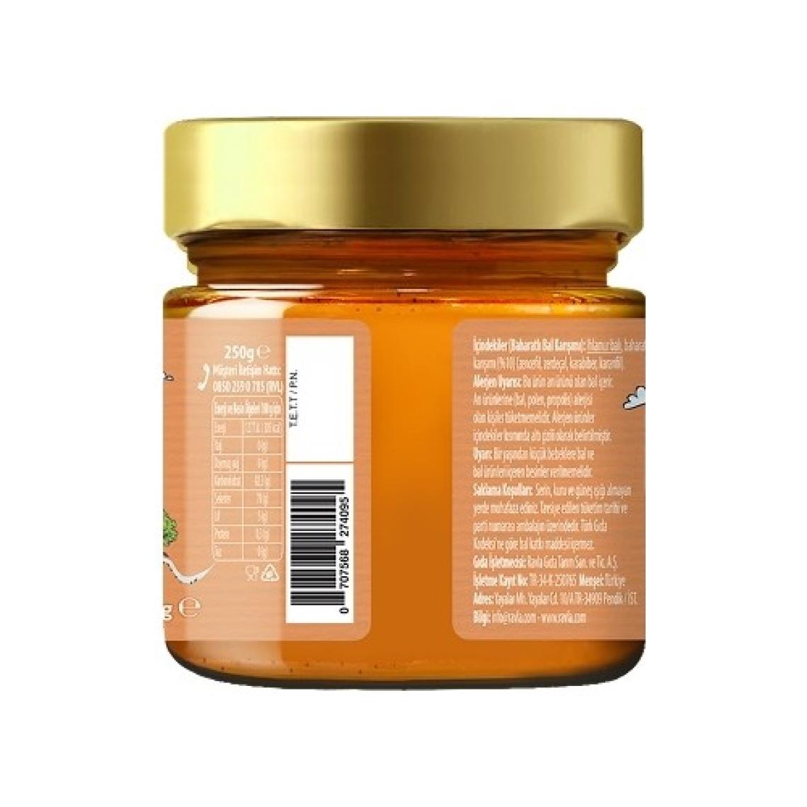 Ravla Kids Flumix Baharatlı Bal Karışımı - 250g