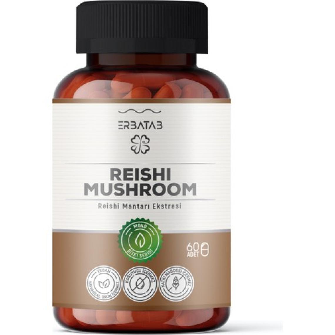 Erbatab Reishi Mantarı Ekstresi 60 Kapsül