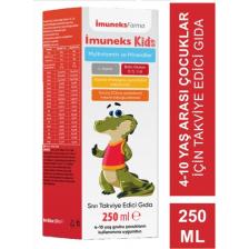 Imuneks Kids Multivitamin ve Mineraller Takviye Edici Gıda 250 ml