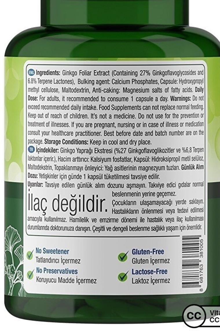 Nature's Supreme Ginkgo Biloba 120 Mg 60 Kapsül