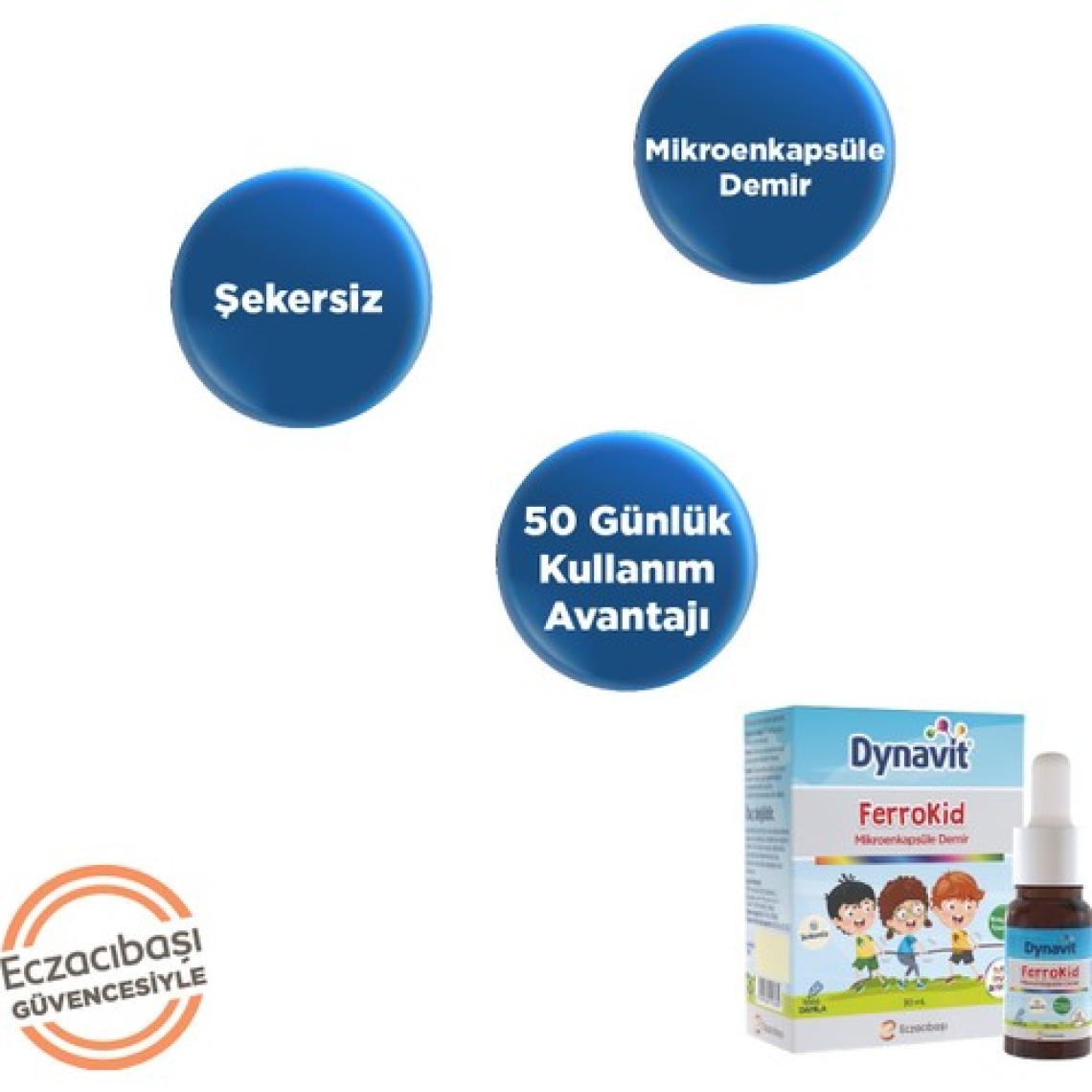 Dynavit Ferrokid Damla 30 mL - Mikroenkapsüle Demir