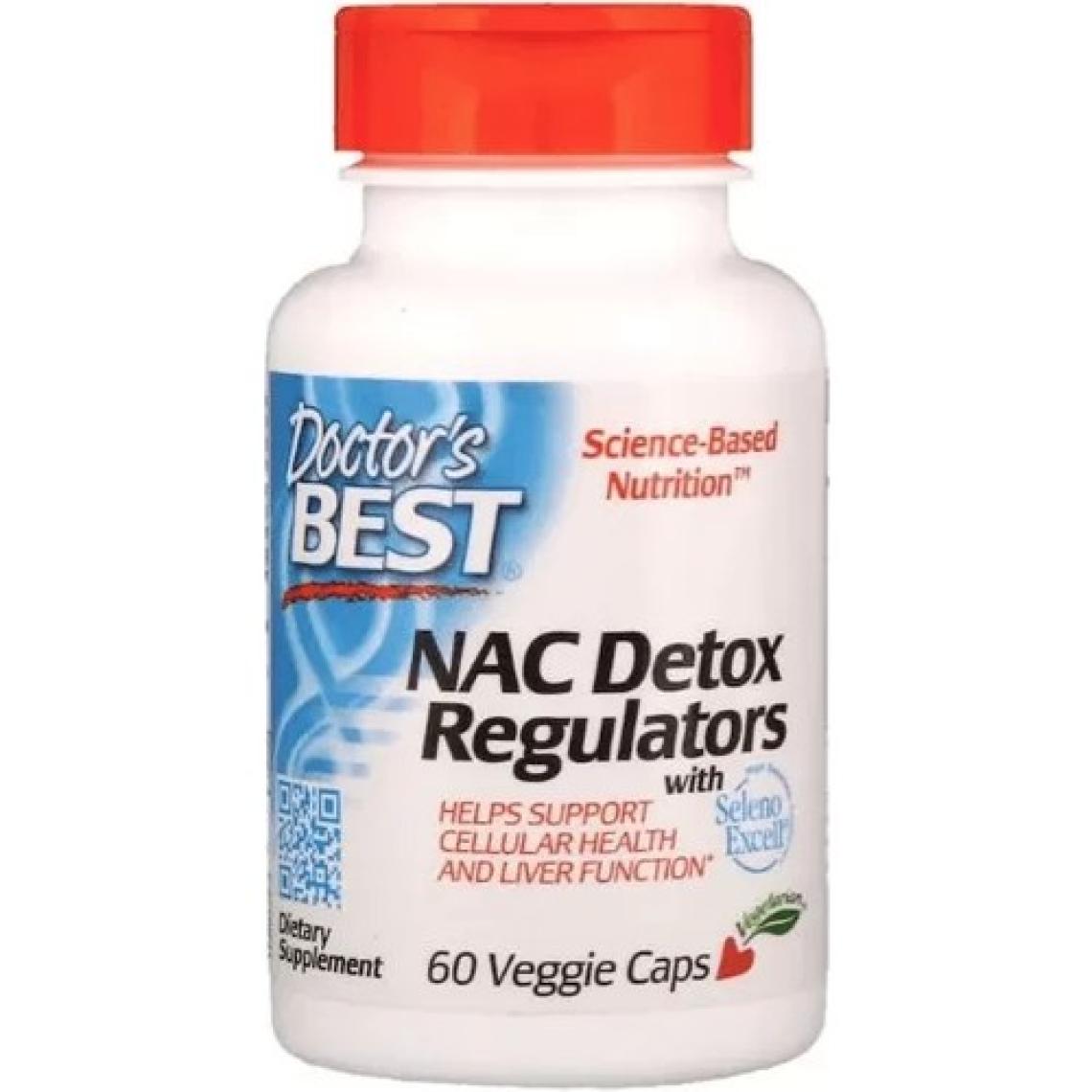 Doctor’s Best Doctor’s Best, Nac Detox Regulators, 60 Veggie Capsul. USA