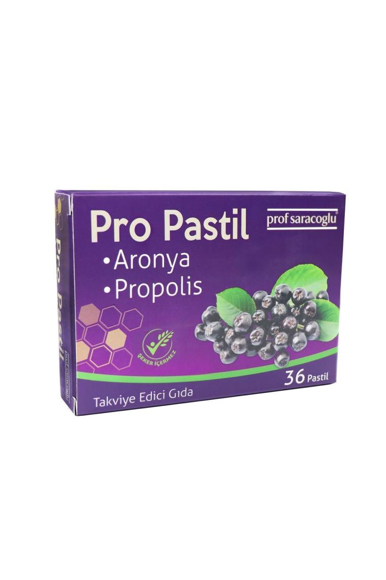 Prof Saraçoğlu Pro Pastil Aronya & Propolis Takviye Edici Gıda