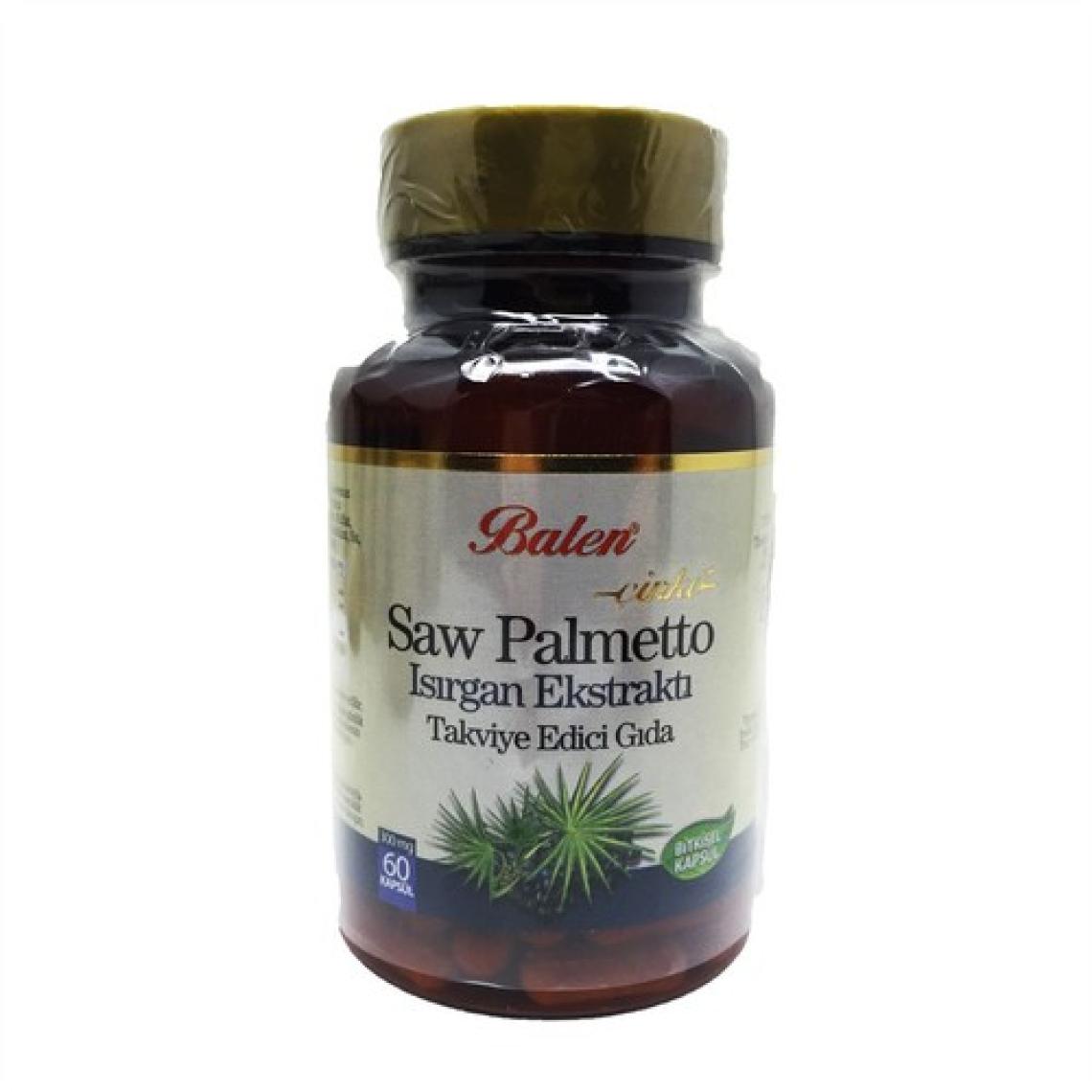 Balen Saw Palmetto (Cüce Palmiye), Isırgan Ekstraktı Kapsül