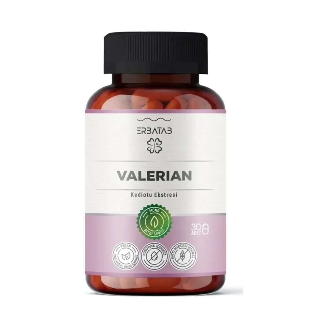 Erbatab Kediotu Ekstresi Valerian 30 Kapsül