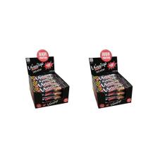 UNIQ2GO Power Midi 16'lı Kutu 2x Kutu %100 Naturel Badem Parçacıklı Proteinli Bar Kutu Içi Adet 38 gr
