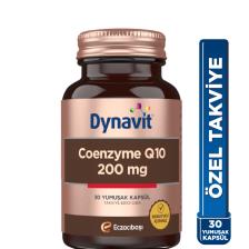 Dynavit Coenzyme Q10 200 mg 30 Yumuşak Kapsül - Koenzim Q10