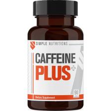 Simple Nutritions Caffeine Plus 90 Tablet - 200 mg Kafein ve 200 mg Taurin İçeren Takviye Edici Gıda, Türkiye Menşeli