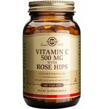 Solgar Vitamin C 500 Mg With Rose Hips 100 Tablet