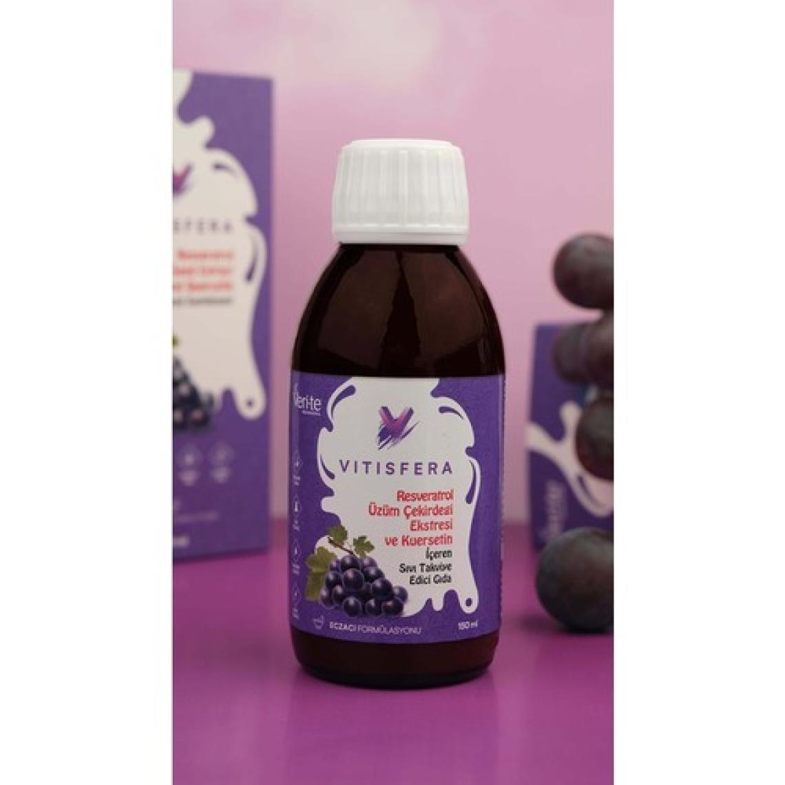 Vitisfera Resveratrol Şurup Orman Meyveleri Aromalı 150 ml