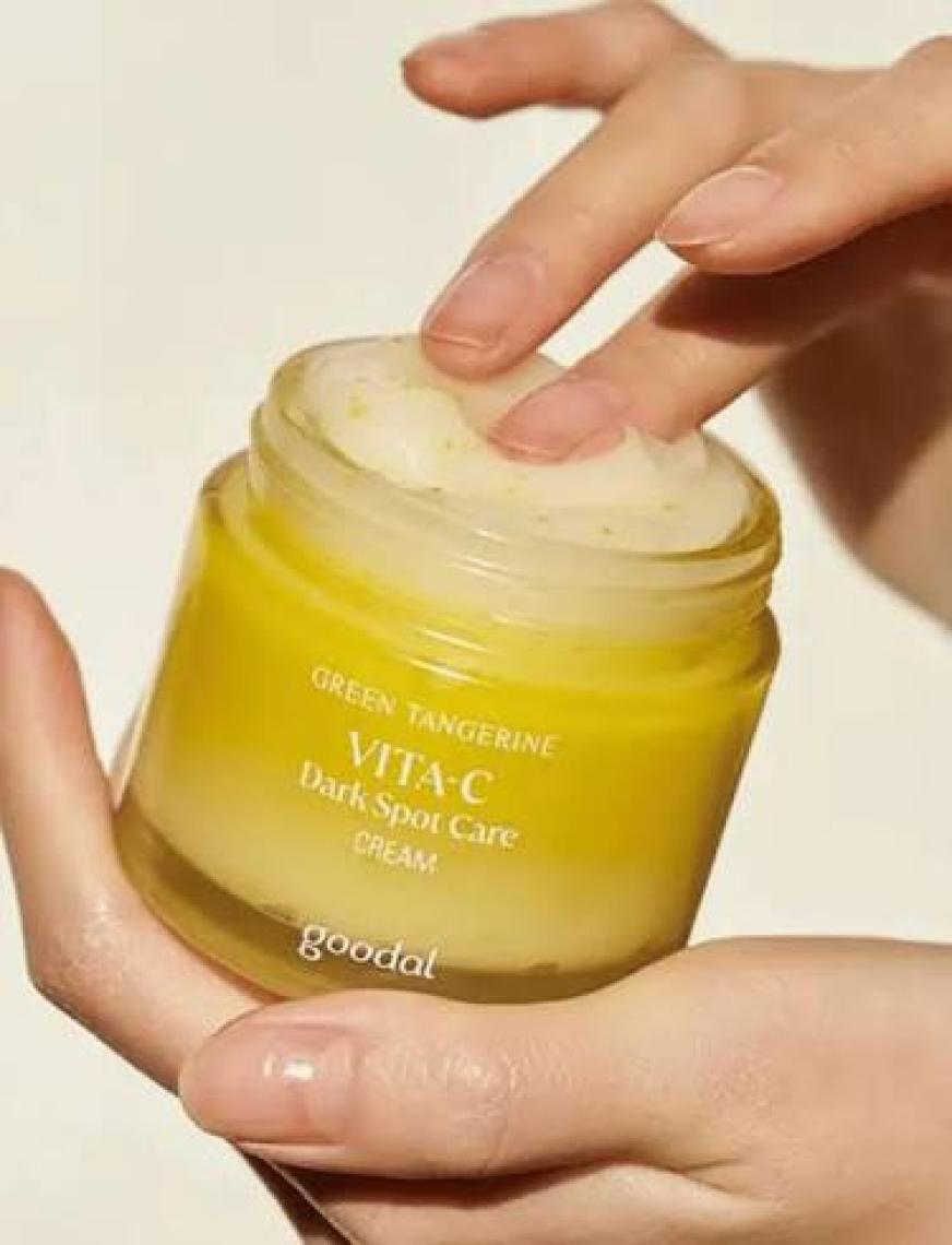 Goodal Green Tangerine Vita C Dark Spot Care Cream - Yeşil Mandalina Özlü Krem