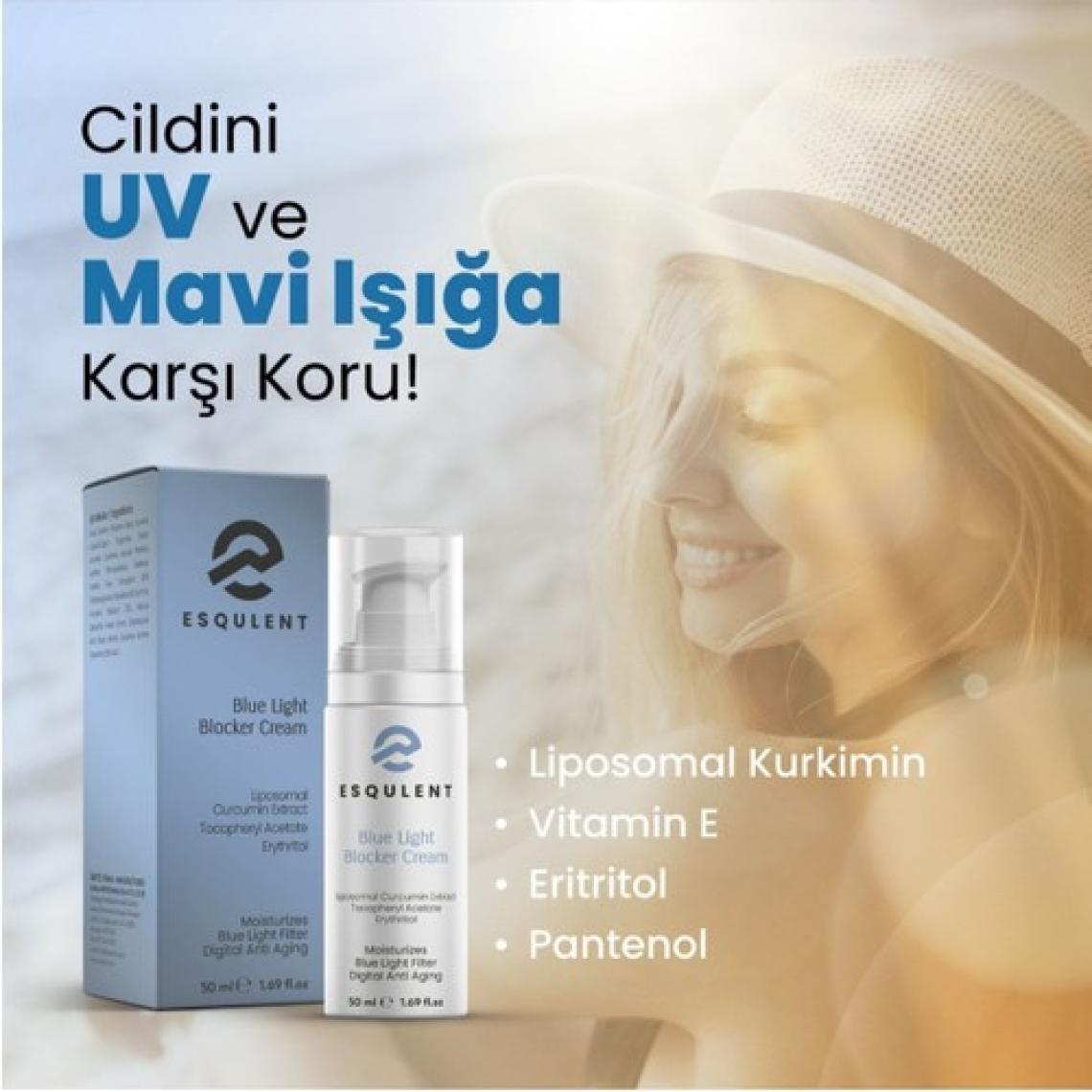 Esqulent Mavi Işık Korumalı, Nemlendirici Ve Ton Eşitleyici Krem 50 Ml