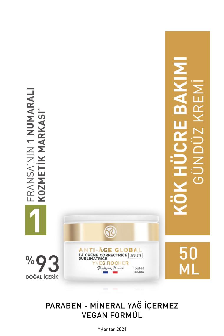 Anti-age Global - Gençleştirici Ve Yenileyici Gündüz Kremi-50ml