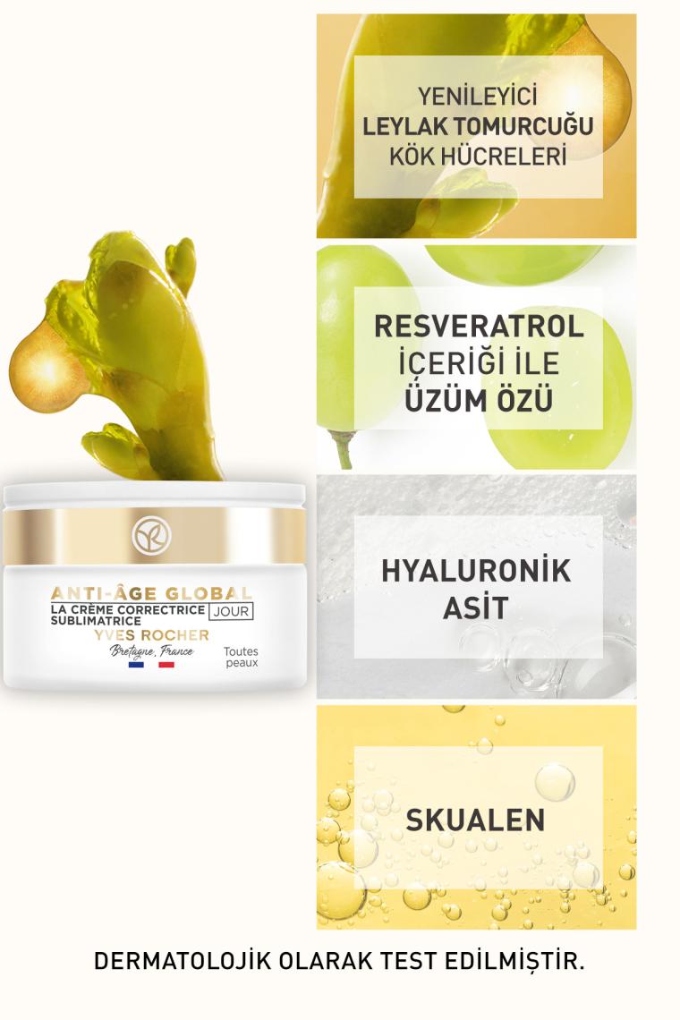 Anti-age Global - Gençleştirici Ve Yenileyici Gündüz Kremi-50ml