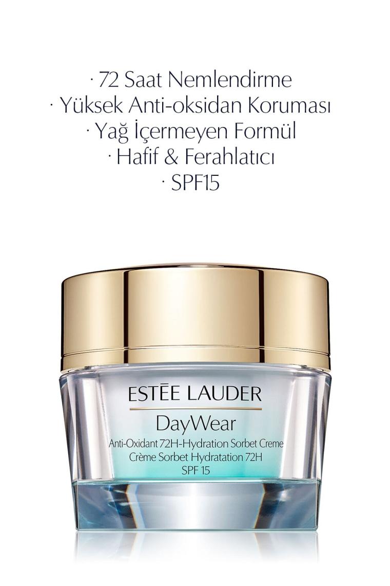 Ferahlatan Jel Nemlendirici - Day Wear Sorbet 72 Saat Etkili Jel Dokulu Krem SPF15 - 50 ml