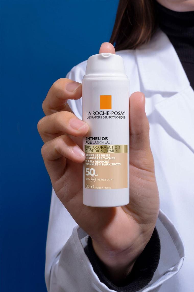La Roche-Posay Anthelios Age Correct CC Renkli 50 Faktör Güneş Kremi 50 ml