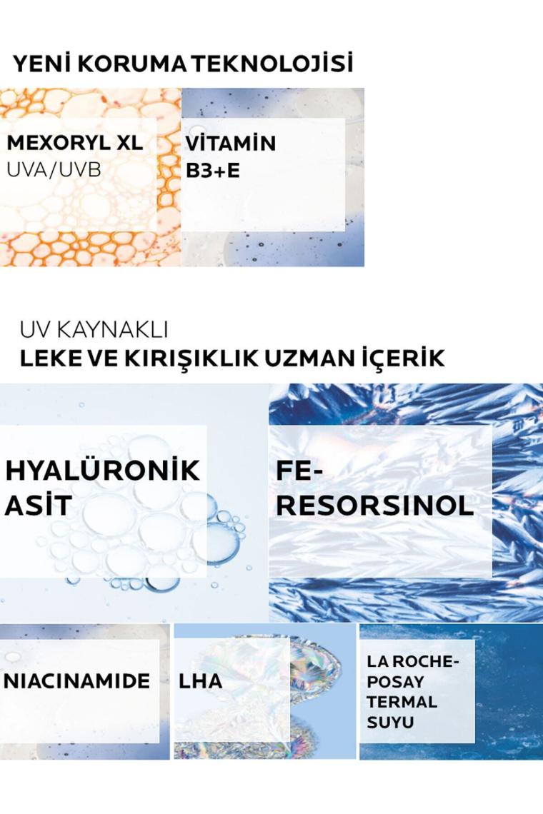 La Roche-Posay Anthelios Age Correct CC Renkli 50 Faktör Güneş Kremi 50 ml