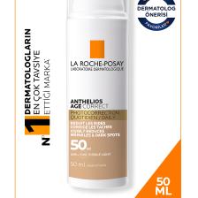 La Roche-Posay Anthelios Age Correct CC Renkli 50 Faktör Güneş Kremi 50 ml
