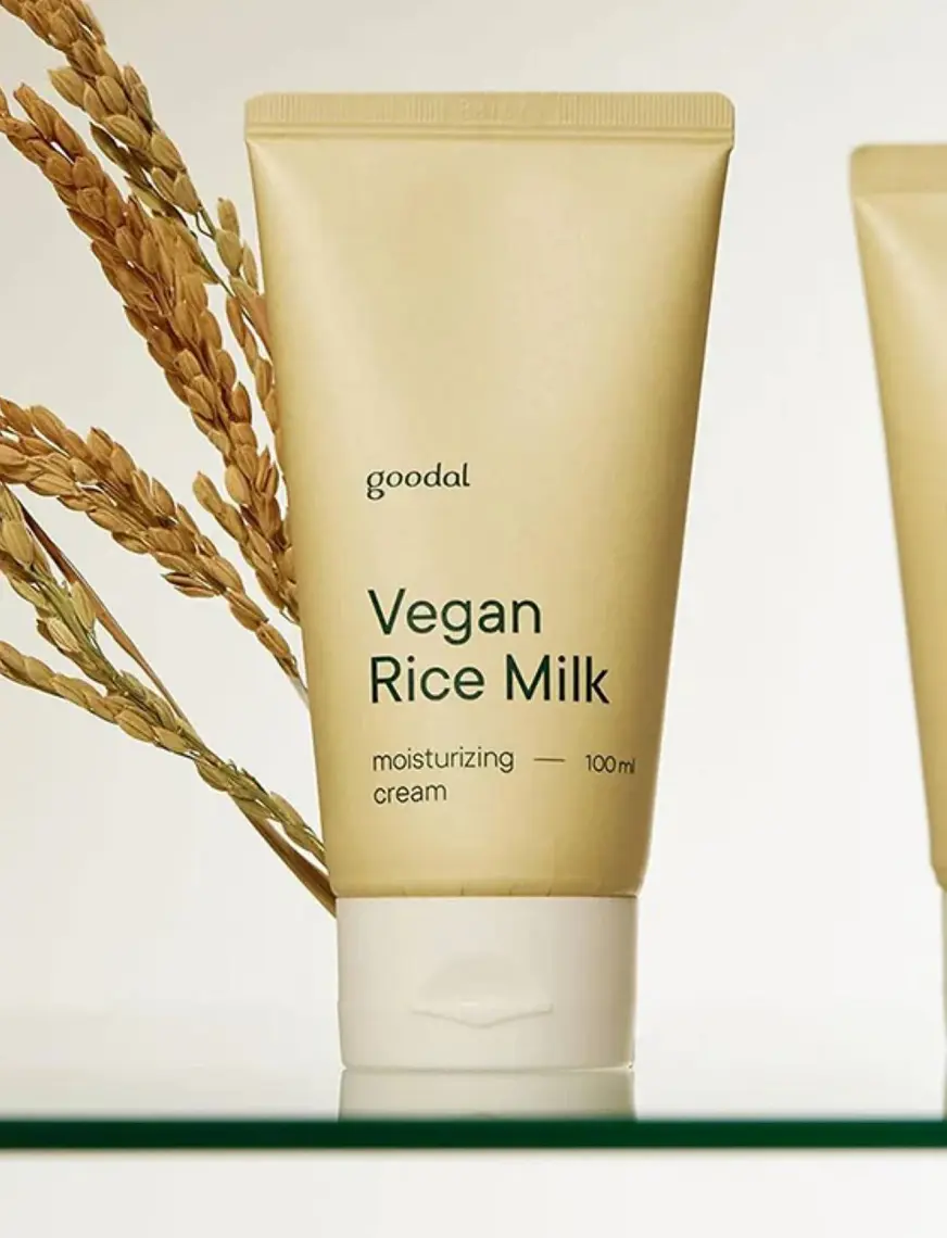 Goodal Vegan Rice Milk Moisturizing Cream - Pirinç Sütü Özlü Nemlendirici Vegan Krem