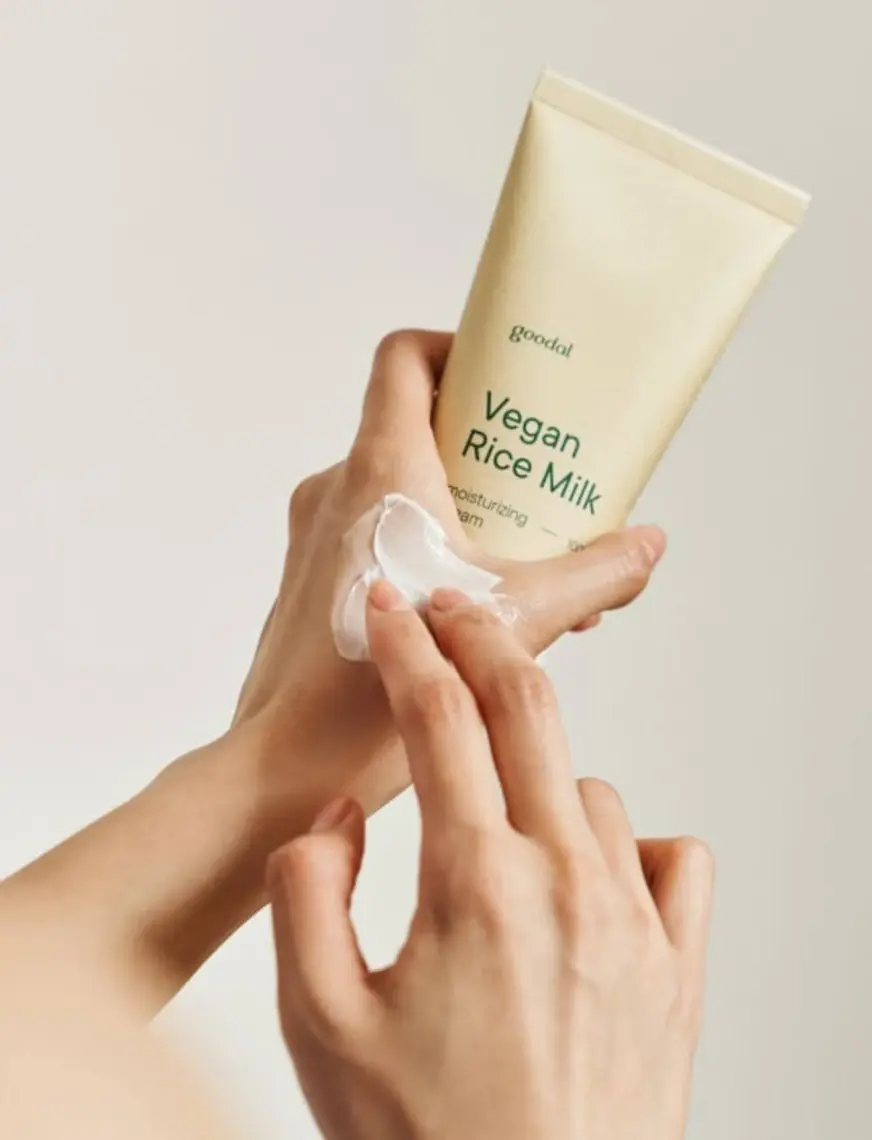 Goodal Vegan Rice Milk Moisturizing Cream - Pirinç Sütü Özlü Nemlendirici Vegan Krem