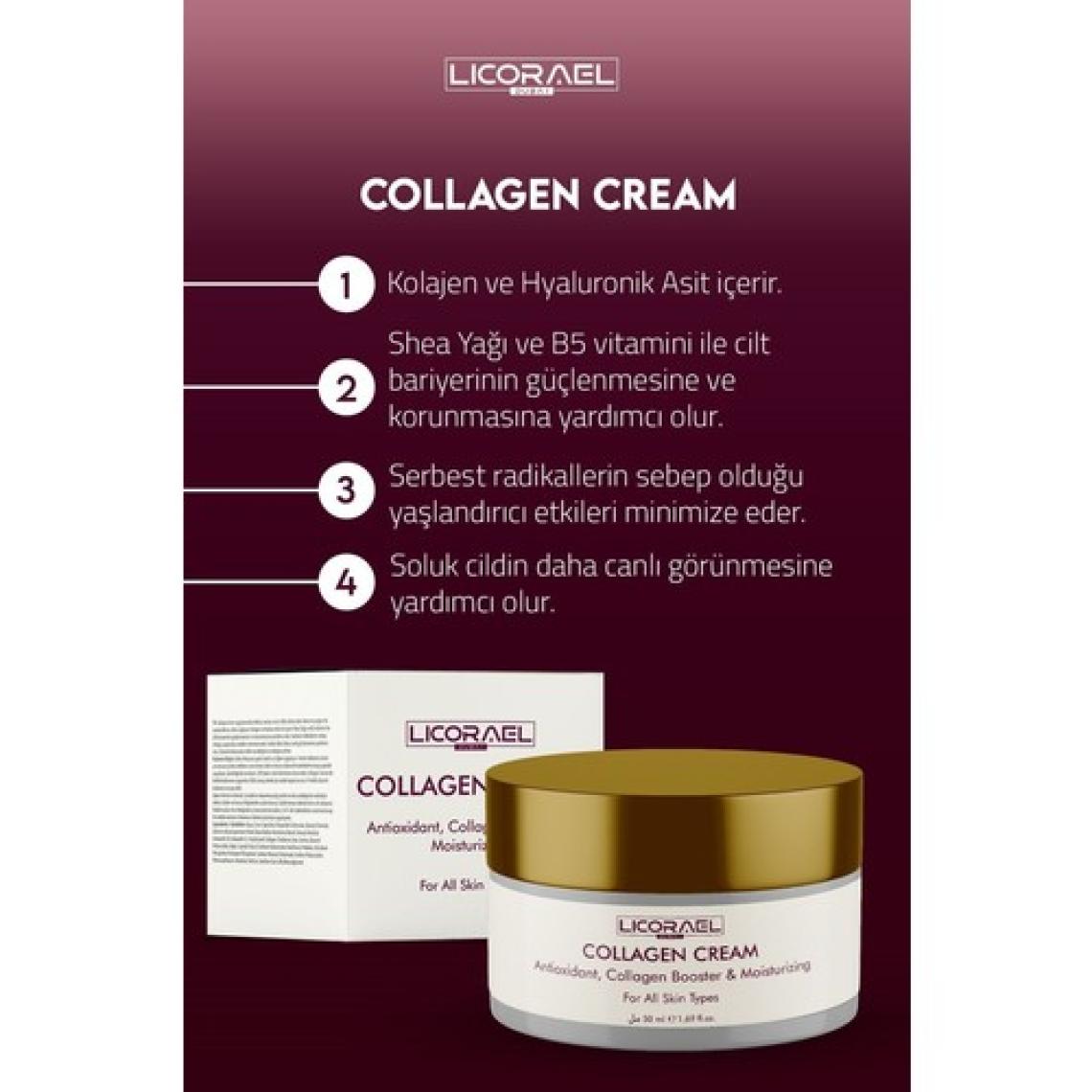 Licorael Dubai Collagen Cream  Günlük Bakım Kremi 50ml