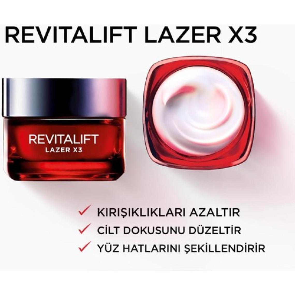 L'Oréal Paris Lazer X3 Yoğun  Gündüz Bakım Kremi + Göz Bakım Kremi