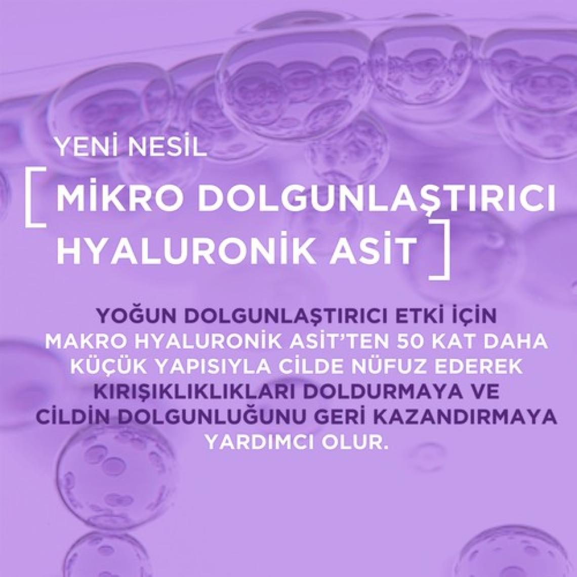 L'Oréal Paris Revitalift Filler Yoğun Dolgunlaştırıcı Yaşlanma Karşıtı Gündüz Kremi 50Ml - Hyaluronik Asit