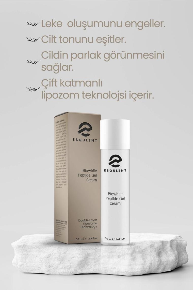 Peptitli Lekelere Karşı Cilt Beyazlatıcı Yüz Krem Cilt Tonunu Eşitler Ve Parlaklaştırır