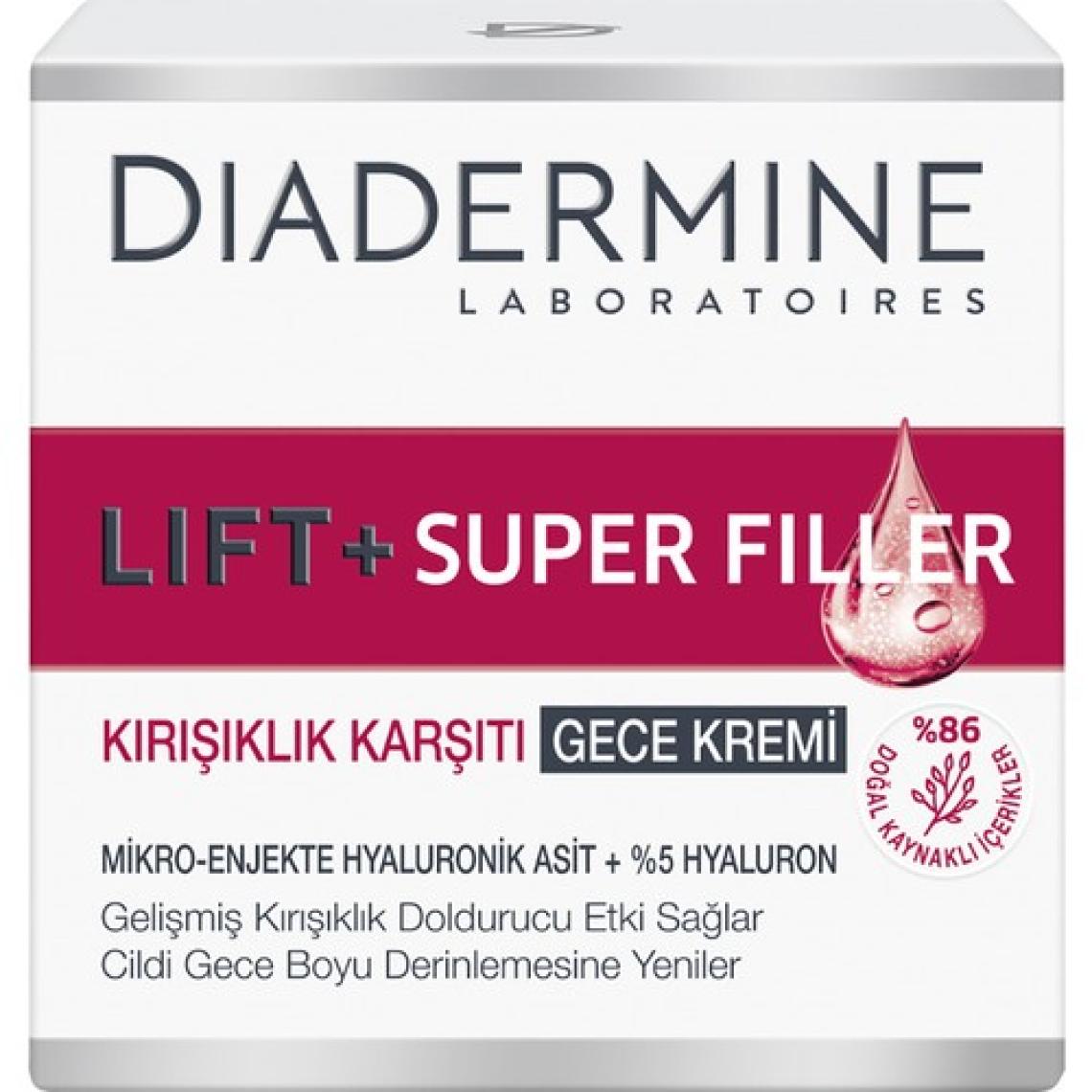 Diadermine Lift + Superfiller Gece Yüz Kremi 50 ML