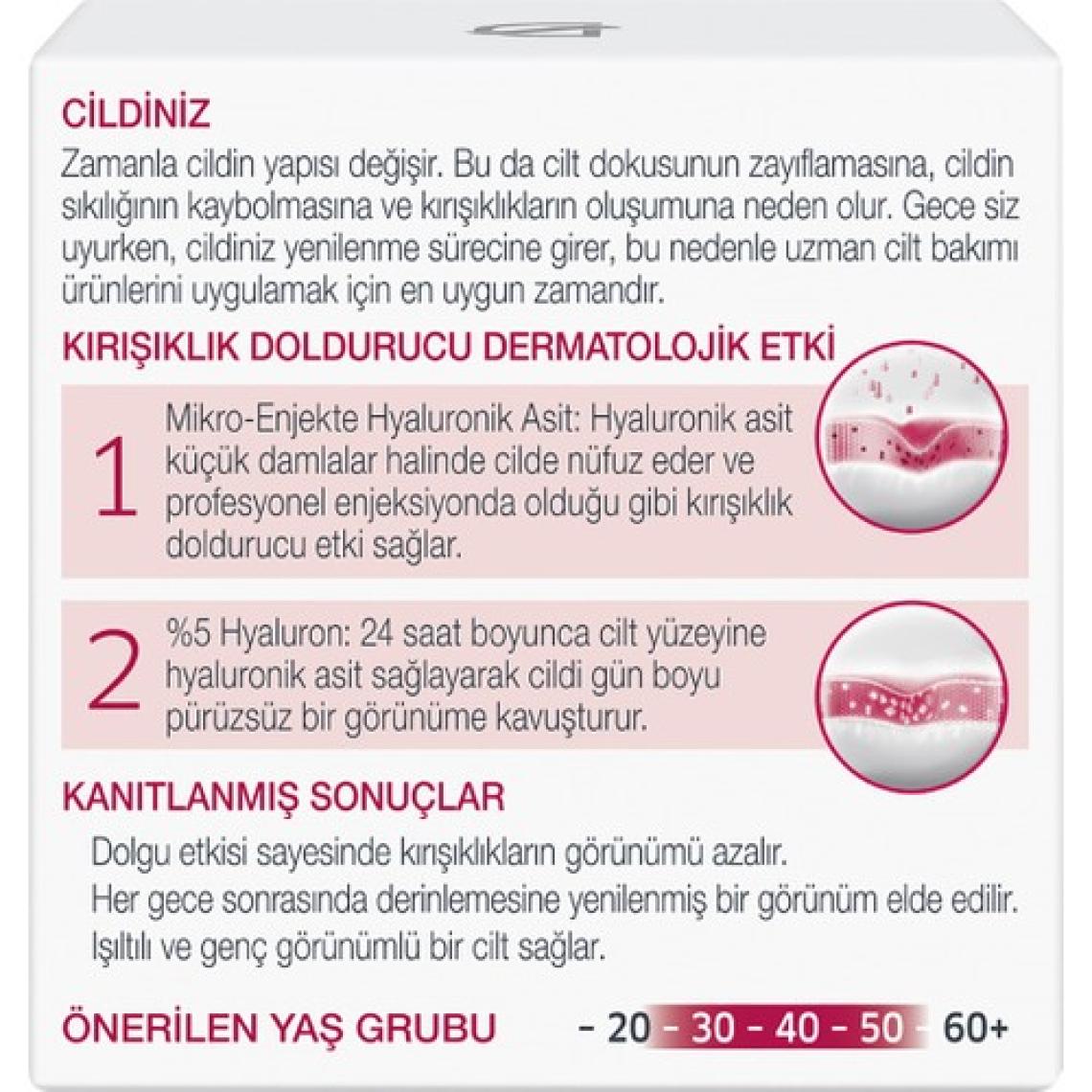 Diadermine Lift + Superfiller Gece Yüz Kremi 50 ML