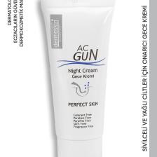 Acgun Sivilce ve Akneli Ciltler için Onarıcı Gece Kremi 30 Ml