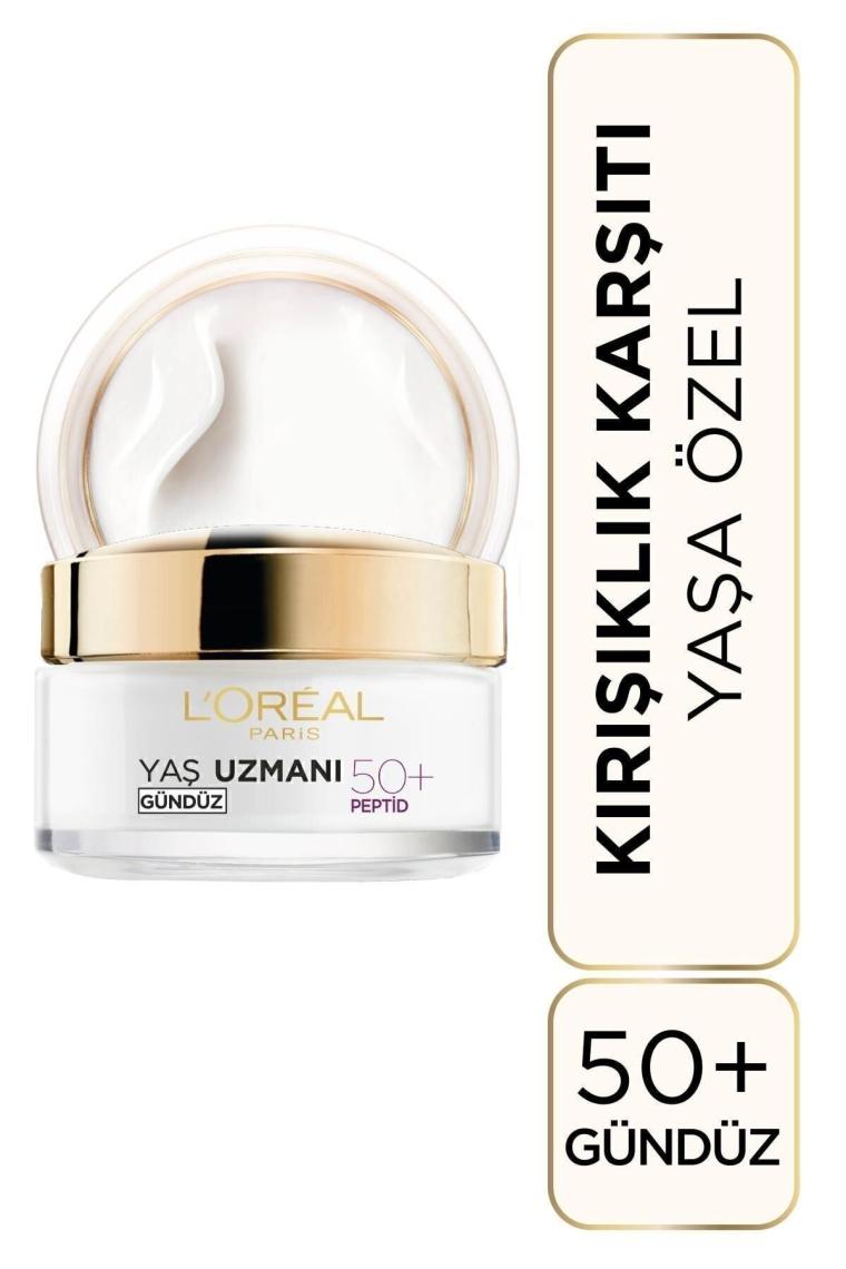 Loreal Paris Yaş Uzmanı 50+ Kırışıklık Karşıtı Yenileyici Krem 50 ml