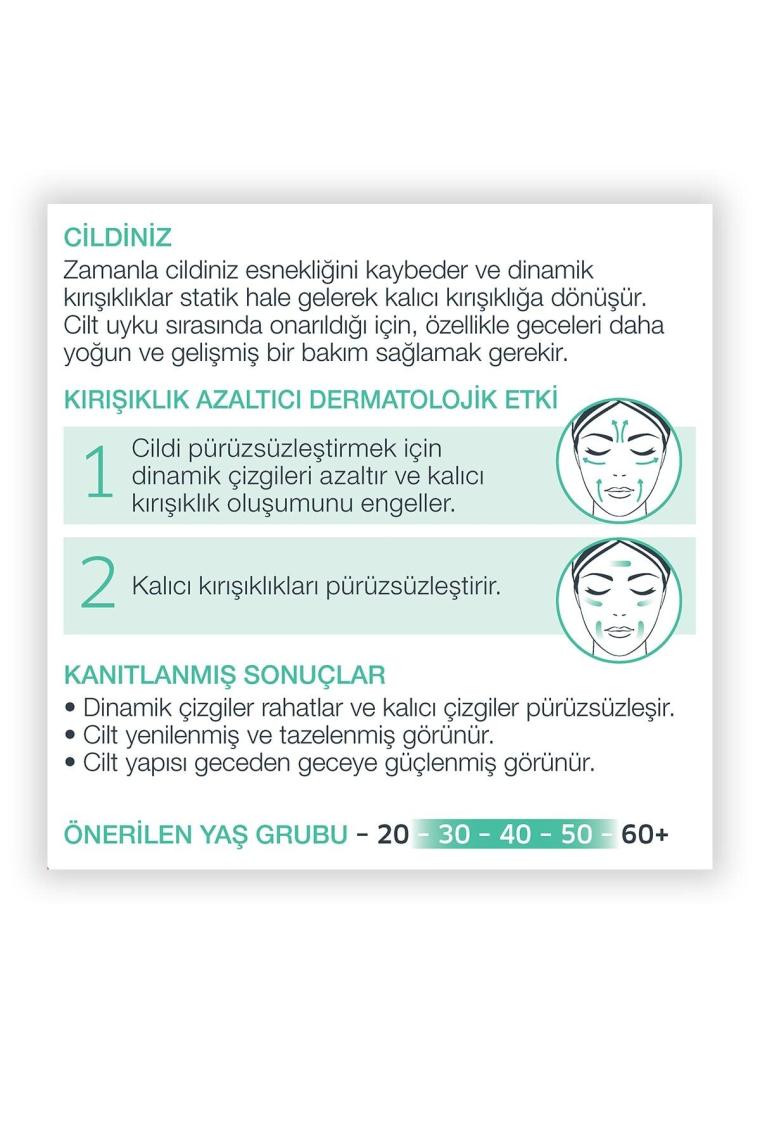 Lift + Botology Kırışıklık Karşıtı Gece Kremi 50 ml
