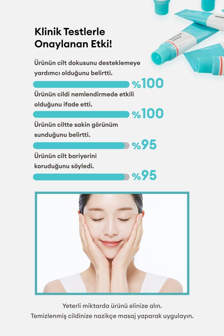Hassas Ve Yıpranmış Ciltlere Yoğun Nem Ve Bakım Sunan Jel Krem 50ml A'pıeu Madecassoside Gel 2x