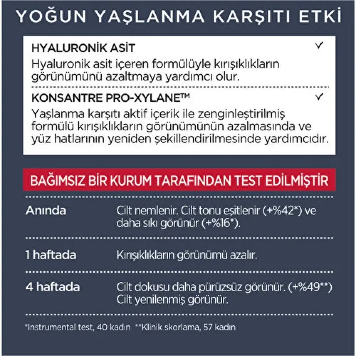 L'Oréal Paris Revitalift Lazer X3 Yoğun Yaşlanma Karşıtı Gece Bakım Kremi