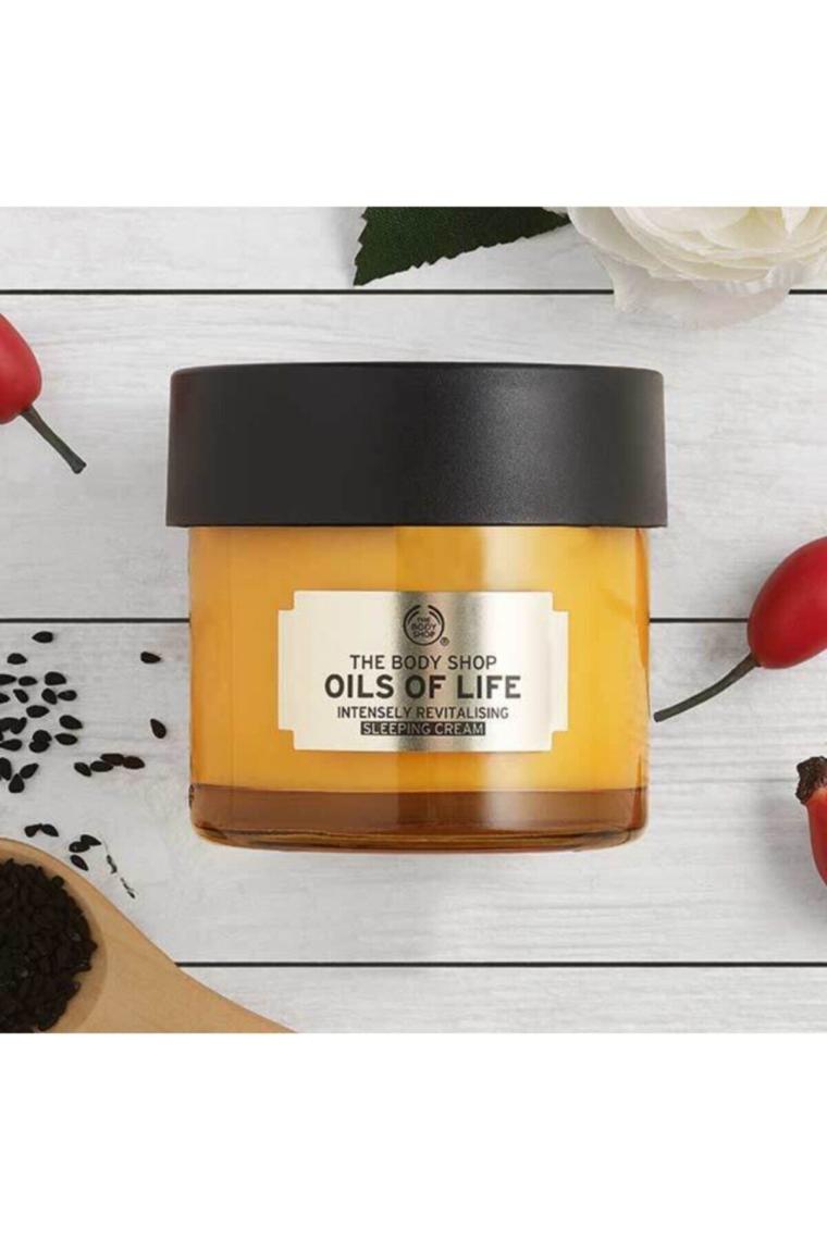 The Body Shop Oils Of Life™ Yoğun Canlandırıcı Uyku Kremi 80 ML