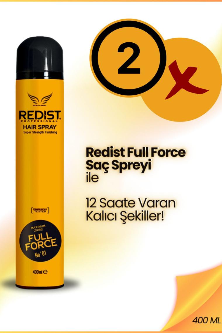 Saç Sprey Full Force 400 ml X 2 Adet
