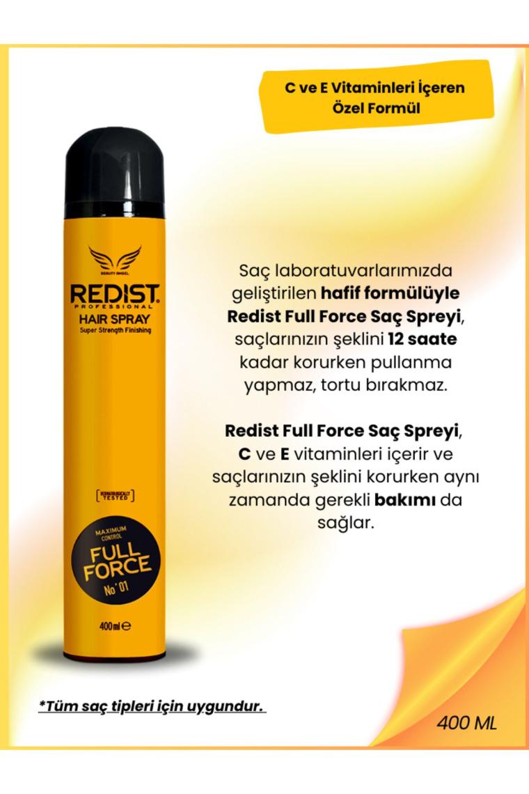 Saç Sprey Full Force 400 ml X 2 Adet
