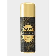 Mov Glitter Sprey Body & Hair Gold