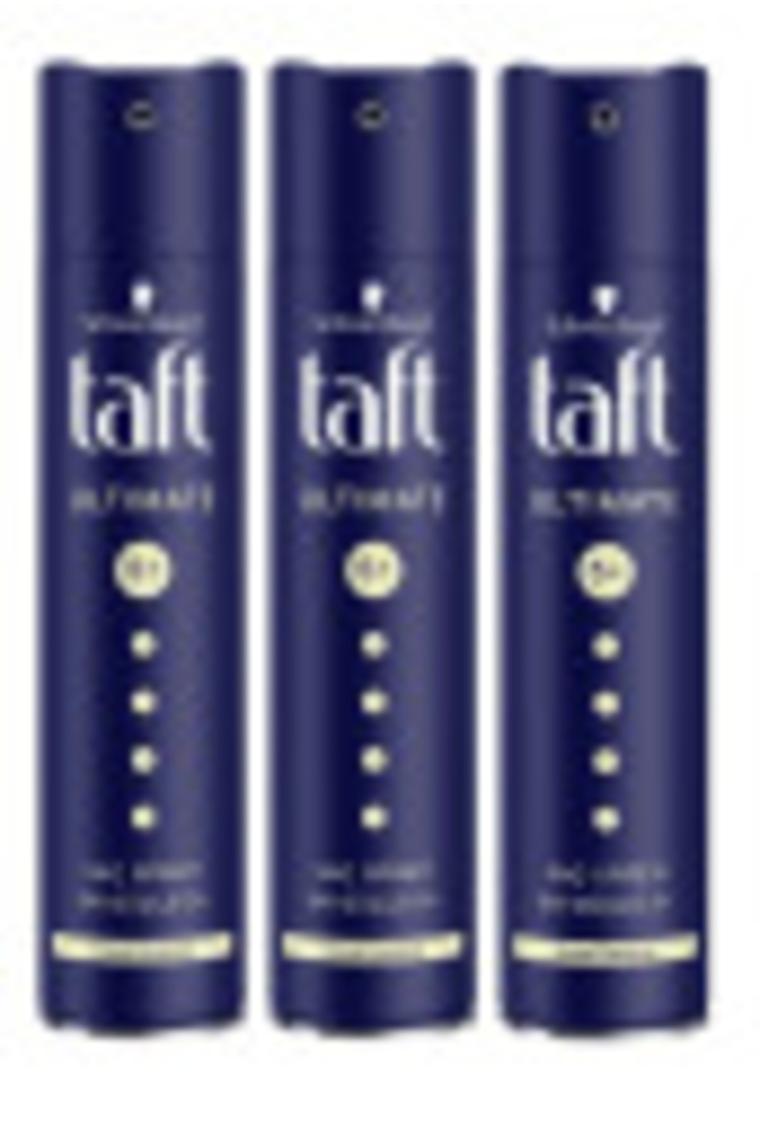Taft Ultimate Saç Spreyi 250 ml 3 Adet