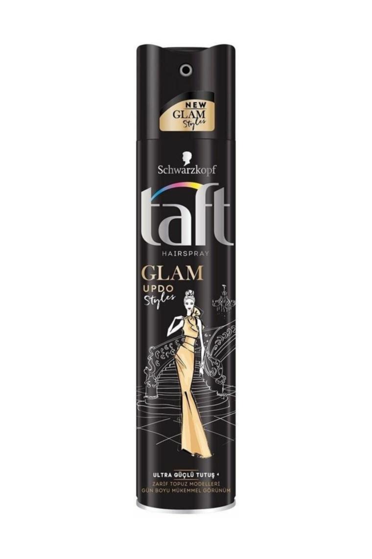 Glam Updos Zarif Topuz Modelleri Saç Spreyi