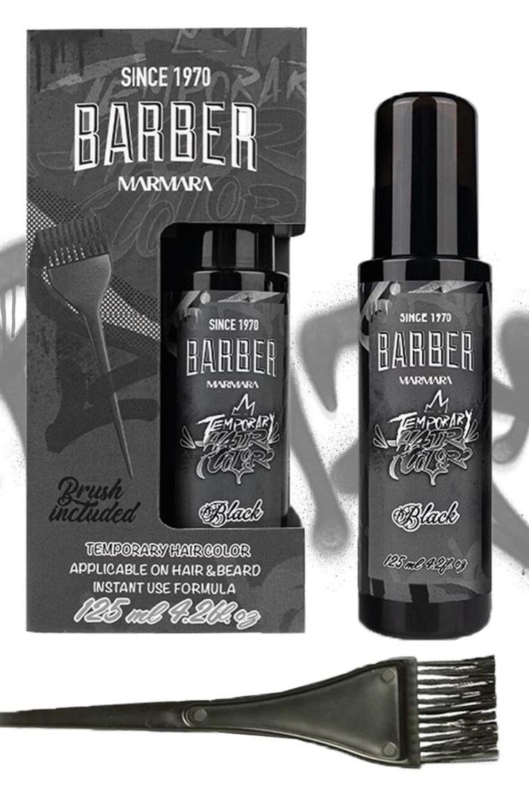 Barber Marmara Geçici Say Boyası Siyah 125 ml