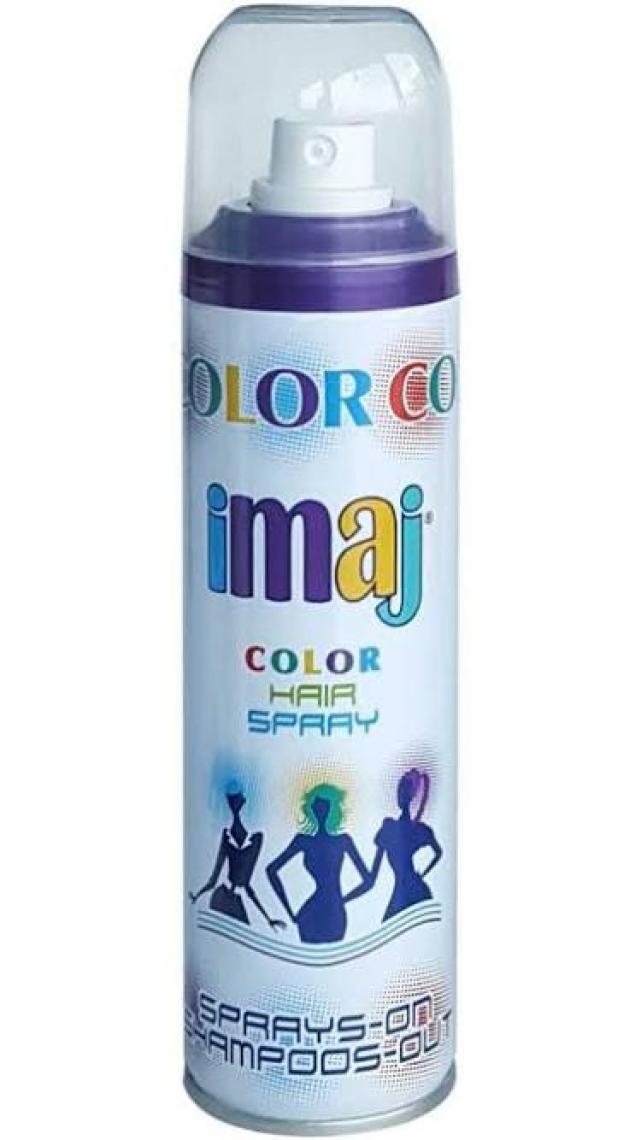 İmaj Renkli Saç Spreyi Mavi 100 ml