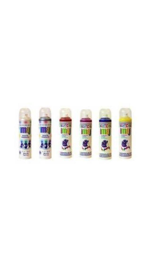 İmaj Renkli Saç Spreyi Mavi 100 ml