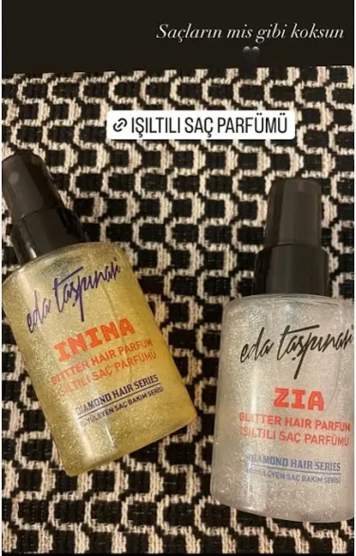 Eda Taşpınar Inina Simli Saç Parfümü 100 ml