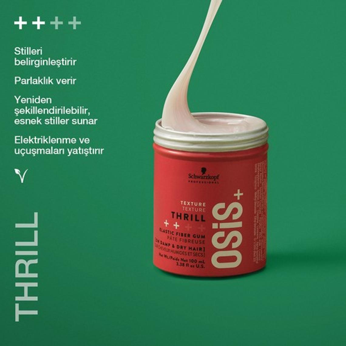 Osis Thrill Texture Strong Control Fibre Gum Lifli Doku Veren Saç Şekillendirici Kremi 100 Ml