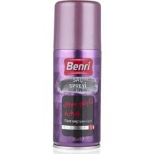 Benri Saç Spreyi Ultra Güçlü Tutuş 75 ml