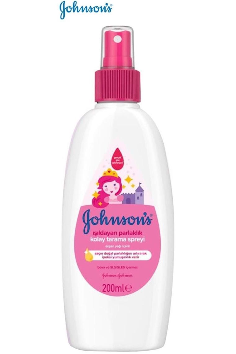 Johnsons Baby Bebek Kolay Tarama Spreyi 200ml 3 Lü Set Işıldayan Parlaklık